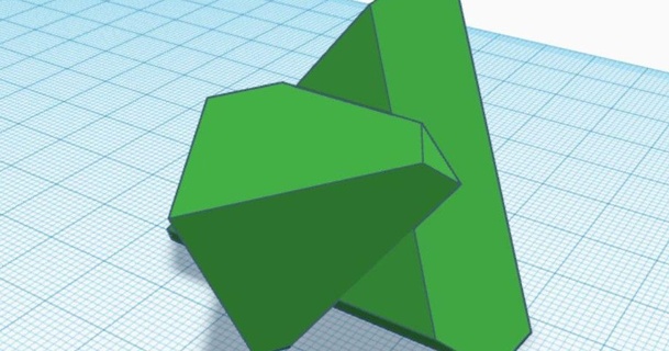 edificio descargar gratis stl modelo imprimiblescom 3d modelos Arte diseño esculturas triángulo 3d print model - Mito3D