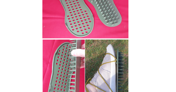 aerator sandals 3dprintbunny download free stl model printablescom 3d models household outdoor & garden lawn nosupports 3d print model - Mito3D