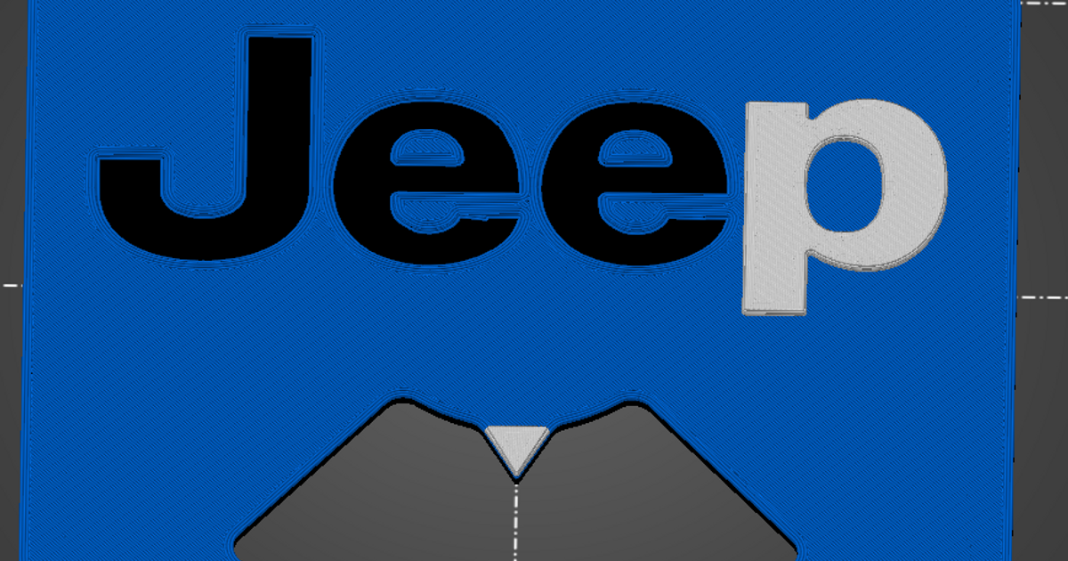 parking disc clock jeep logo plunning download free stl model printablescom 3d models hobby & makers automotive 3D print model - Mito3D