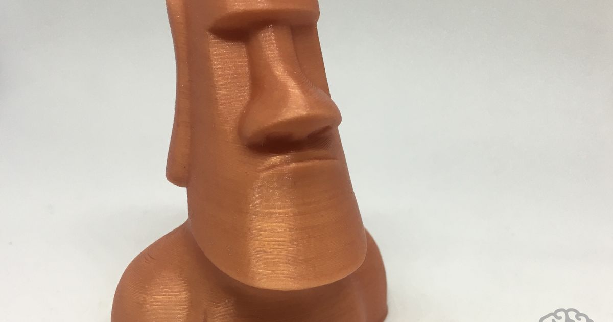 moai estatua Pascua Resurrección isla materia gris descargar gratis stl modelo imprimiblescom 3d modelos Arte diseño esculturas 3D print model - Mito3D