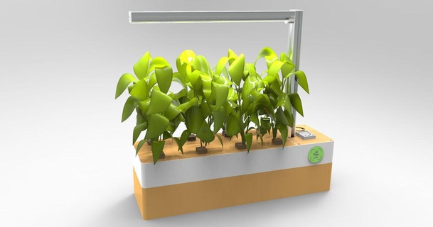 greengrowbox Janka gabor baixar livre stl modelo printablescom 3d modelos casa ar jardim hidroponia IndoorPlanter plantador 3d print model - Mito3D