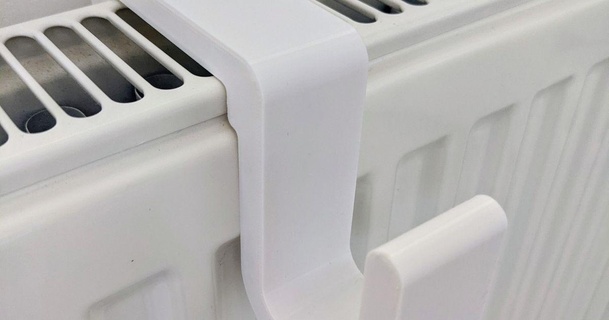 radiador gancho secagem prateleira armazenamento asdfgeoff baixar livre stl modelo printablescom 3d modelos casa suspensão ikea radiatorhook 3d print model - Mito3D