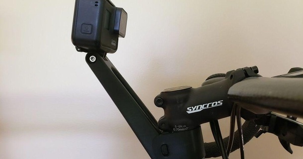 gopro montare bicicletta 35mm tubo swatson Scarica gratuito stl modello printablescom 3d Modelli gadget foto video telecamera cameramount Ciclismo 3d print model - Mito3D