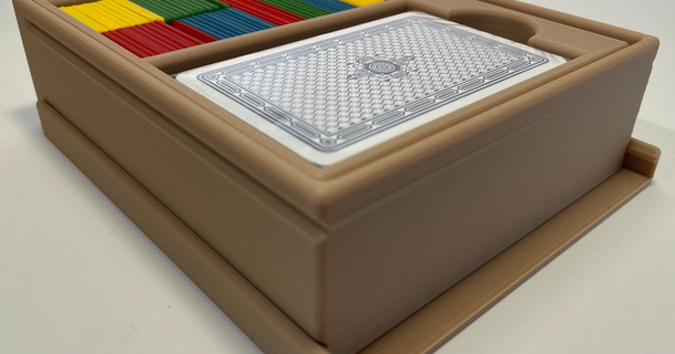 carta gettone Conservazione scatola sams3dprints Scarica gratuito stl modello printablescom 3d Modelli giocattoli Giochi inserto carte tute deckbox 3d print model - Mito3D