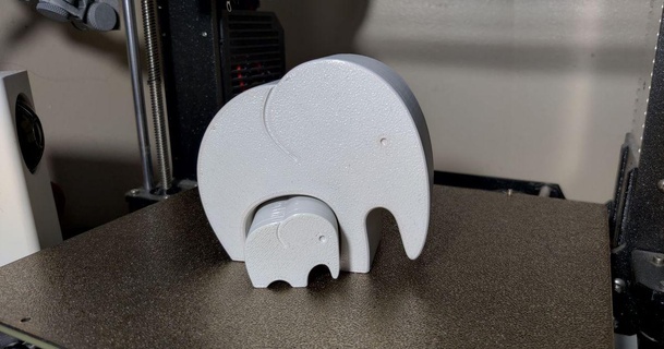 elephant box dsk001 download free stl model printablescom 3d models art & design designs baby 3d print model - Mito3D