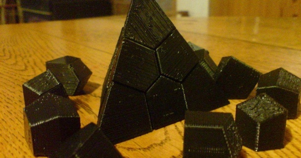 face-centered cubic voroni tetrahedron lenbok download free stl model printablescom 3d models toys & games puzzles brain-teasers education geometry puzzle voronoi 3d print model - Mito3D