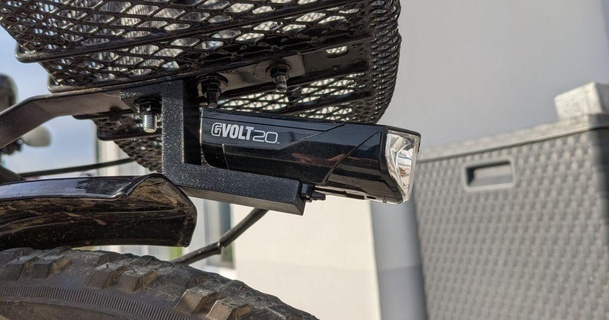 bicicletta lampada titolare supporto genere occhio gatto gvolt aha Scarica gratuito stl modello printablescom 3d Modelli gli sport all'aperto 3d print model - Mito3D