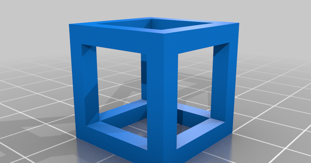 rede cubo vidros finos baixar livre stl modelo printablescom 3d modelos brinquedos jogos 3d print model - Mito3D