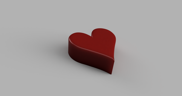 corazón lumorión descargar gratis stl modelo imprimiblescom 3d modelos Arte diseño diseños Novia amor día San Valentín 3d print model - Mito3D