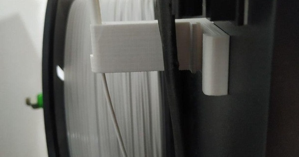 Wanhao d6 Filament Clip Halter Unterstützung Abstandshalter Wikinger städtisch download frei stl Modell Printablescom 3d Modelle Drucker Upgrades Filamentclip Filamentführung Filamenthalter 3d print model - Mito3D