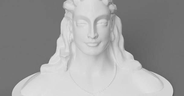 adi yogi - shiva making gods india download free stl model printablescom 3d models art & design sculptures hindu hinduism indian 3d print model - Mito3D