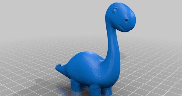 diplodocus long neck child calls mattsslug download free stl model printablescom 3d models toys & games action figures statues cute dinosaur 3d print model - Mito3D