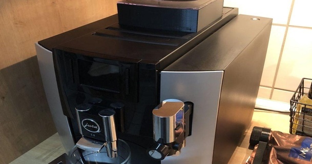jura e8 café haricot expansion coincé Télécharger libre stl modèle imprimablescom 3d modèles Ménage cuisine cafetière 3d print model - Mito3D