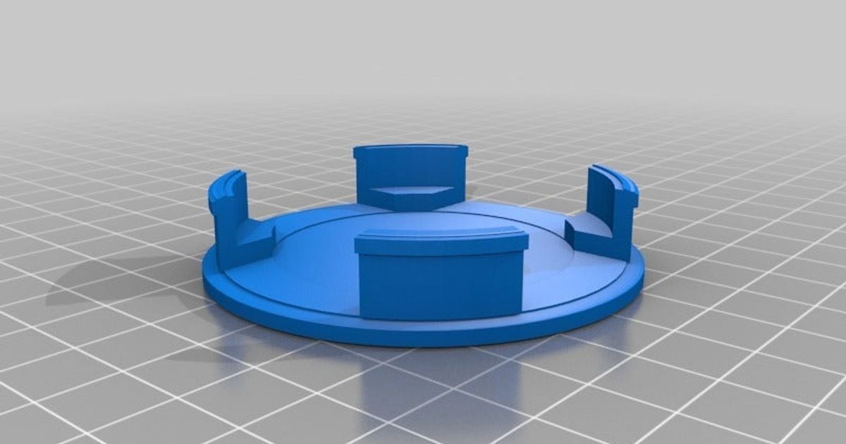 universale ruota centro cap intonazione cerchio 60mm ed Scarica gratuito stl modello printablescom 3d Modelli passatempo creatori settore automobilistico macchina coprimozzo 3D print model - Mito3D