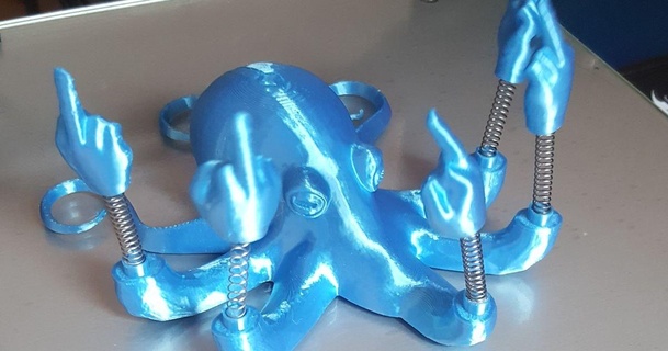 bobble octopus guyome download free stl model printablescom 3d models art & design designs 3d print model - Mito3D