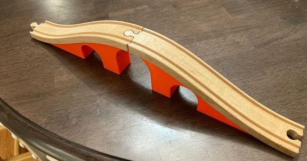 Ikea tren köprü destek açılı raylar tanker teknolojisi indir Bedava stl model printablescom 3d modeller oyuncaklar oyunlar bina tahta yol woodentrack ikealillabo 3d print model - Mito3D