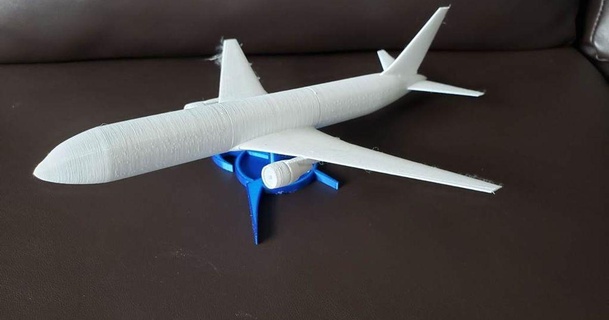 boeing 767-300 borgen models download free stl model printablescom 3d toys & games vehicles 767 3d print model - Mito3D