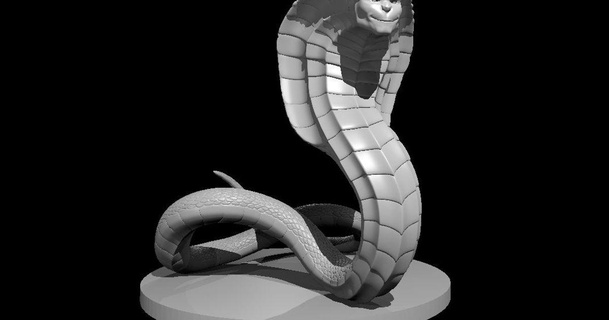 guardian naga updated mz4250 download free stl model printablescom 3d models toys & games board snake 3d print model - Mito3D
