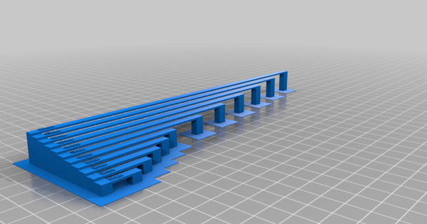 ölüm köprüleme korkak indir Bedava stl model printablescom 3d modeller yazıcılar Ölçek köprü testi 3d print model - Mito3D