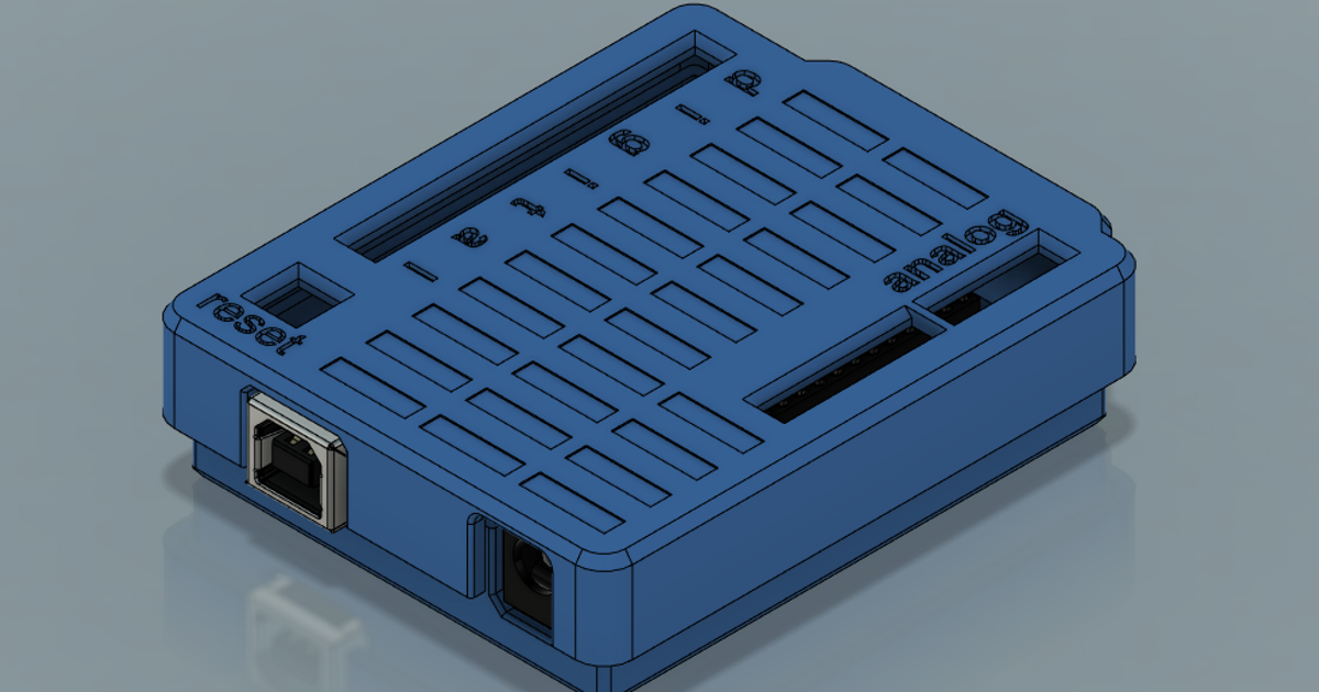 arduino caso funda tomillo 3d descargar gratis stl modelo imprimiblescom modelos pasatiempo hacedores electrónica 3D print model - Mito3D