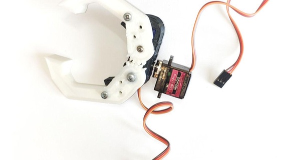robótico pinza abrazadera grados libertad servo revisado jjrobots descargar gratis stl modelo imprimiblescom 3d modelos pasatiempo hacedores rc robótica arduino garra 3d print model - Mito3D