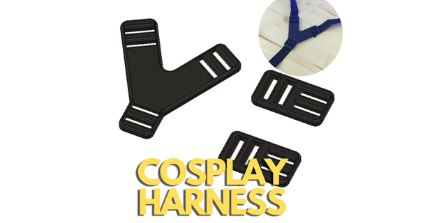 cosplay harness helpers carlos 3d print download free stl model printablescom models costumes & accessories general buckle 3d print model - Mito3D