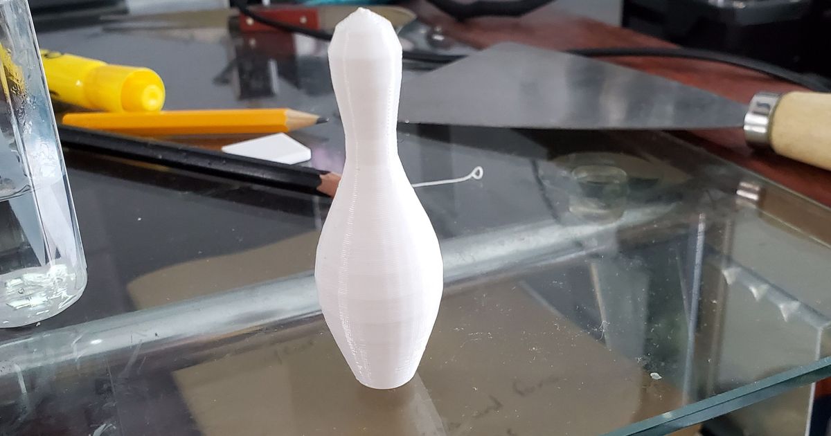 bowling pin Lynnwood creatore spazio Scarica gratuito stl modello printablescom 3d Modelli giocattoli Giochi bowlingpin birilli 3D print model - Mito3D