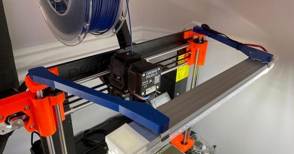 prusa i3mk3s lumière titulaire soutien Gracro Télécharger libre stl modèle imprimablescom 3d modèles imprimantes accessoires support originalprusai3mk3 prusai3mk3 3D print model - Mito3D