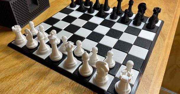 chess board darthginger download free stl model printablescom 3d models toys & games 3d print model - Mito3D