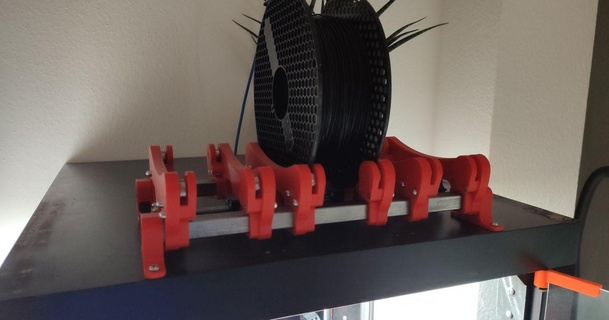 distributore bobine filamento titolare supporto td3d Scarica gratuito stl modello printablescom 3d Modelli stampanti aggiornamenti 3d print model - Mito3D