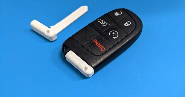 2014 cip büyük Cherokee anahtar fob eklemek Chrysler atlatmak Brian flores indir Bedava stl model printablescom 3d modeller hobi yapımcılar fikirler anahtarlık 3d print model - Mito3D