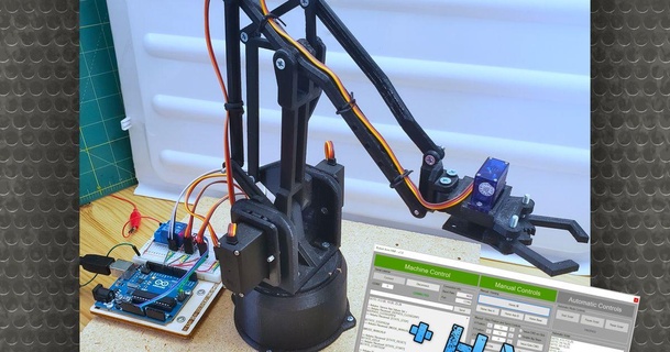 ara robot braccio passatempo Scarica gratuito stl modello printablescom 3d Modelli creatori rc robotica arduino github 3d print model - Mito3D