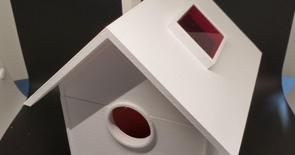 Douane nichoir Lynnwood fabricant espace Télécharger libre stl modèle imprimablescom 3d modèles Ménage Extérieur jardin oiseau nid 39 oiseaux 3d print model - Mito3D