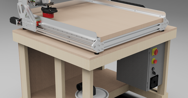 liencnc v2 cnc router eclsnowman download free stl model printablescom 3d models hobby & makers tools aluminum cncmilling heavyduty milling 3d print model - Mito3D