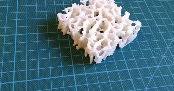 trabecular osso dhp baixar livre stl modelo printablescom 3d modelos Aprendendo háptico biomecânico esponjoso humano médico 3d print model - Mito3D
