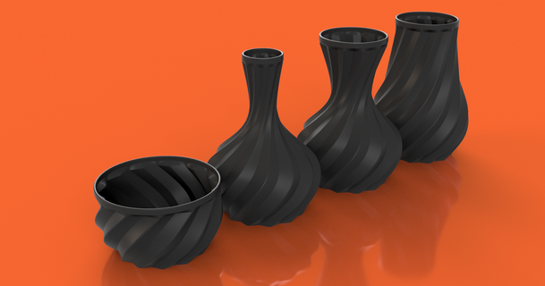 sinueux vases cedarrapidsboy Télécharger libre stl modèle imprimablescom 3d modèles Ménage décor vase vasemode 3d print model - Mito3D