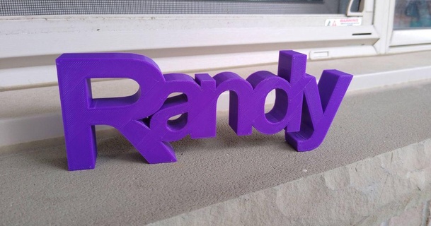 randy startrekfan2 Scarica gratuito stl modello printablescom 3d Modelli arte design 2d piatti loghi 3d print model - Mito3D