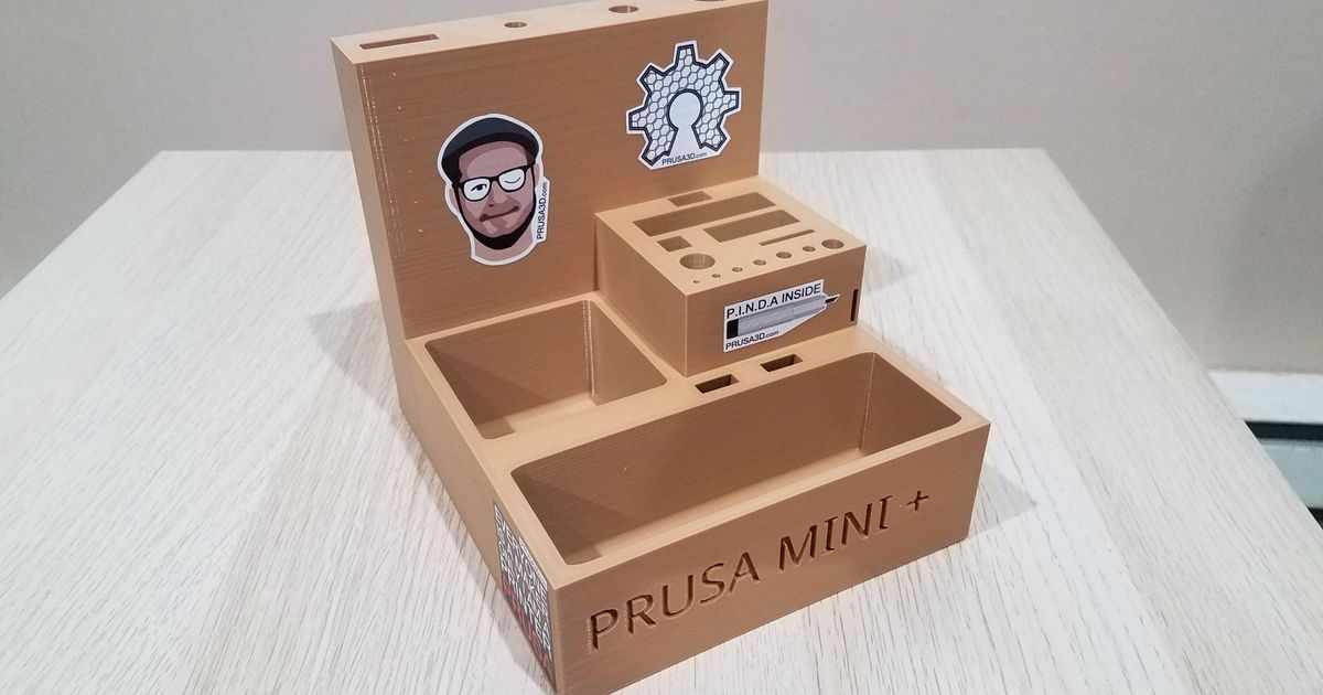 prusa mini + attrezzo vassoio tim203 Scarica gratuito stl modello printablescom 3d Modelli stampanti Accessori 3D print model - Mito3D