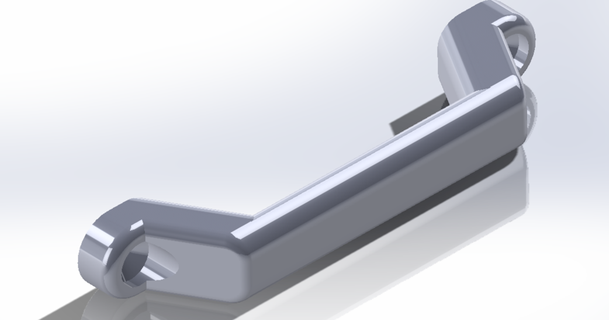 drawer handle countersunk holes hedberg download free stl model printablescom 3d models hobby & makers tools drawerhandle garage workshop 3d print model - Mito3D