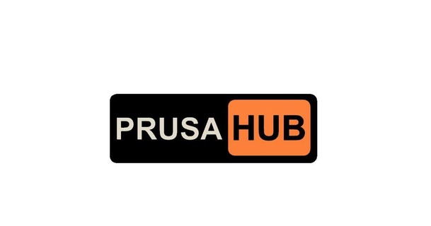 prusahub hub logo sign 3d-dengineer download free stl model printablescom 3d models art & design 2d plates logos prusa 3d print model - Mito3D