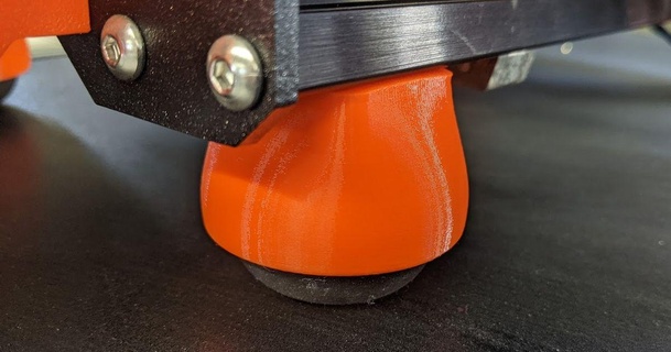 squash top ayak şarjlı indir Bedava stl model printablescom 3d modeller yazıcılar yükseltmeler gürültü azaltma squashball squashballfeet 3d print model - Mito3D