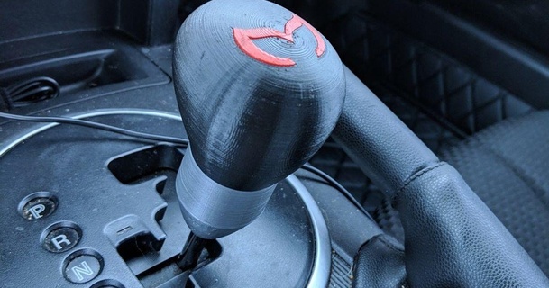 nc miata automático mudança botão Mazda batman logotipo m8x125 correr johnson baixar livre stl modelo printablescom 3d modelos passatempo fabricantes automotivo mazdamiata mazdamx5 miatamx5 3d print model - Mito3D