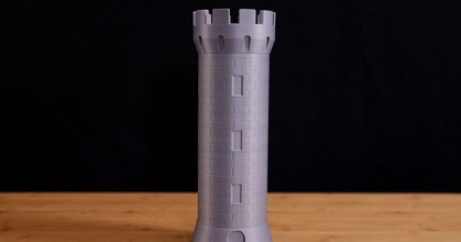 tower storage adafruit download free stl model printablescom 3d models toys & games castle kids toy 3d print model - Mito3D