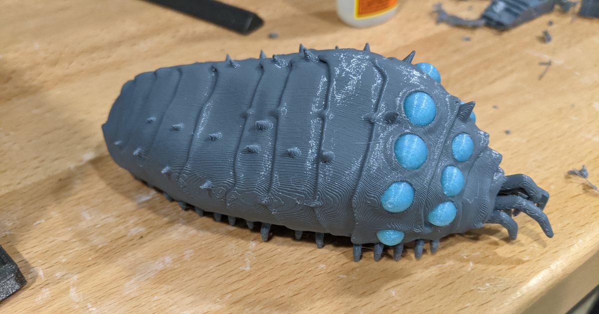 ohmu mmu kürtçe indir Bedava stl model printablescom 3d modeller oyuncaklar oyunlar aksiyon rakamlar heykeller Ghibli Nausicaa 3D print model - Mito3D