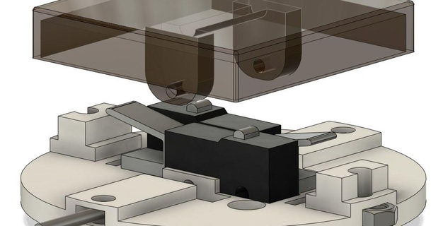 interruptor pared botón 60mm suizo norma pedia descargar gratis stl modelo imprimiblescom 3d modelos pasatiempo hacedores electrónica edición talador hager automatización hogar 3d print model - Mito3D