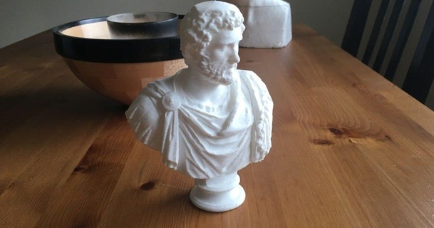 marble bust emperor antoninus pius thenewhobbyist download free stl model printablescom 3d models art & design sculptures 3d print model - Mito3D