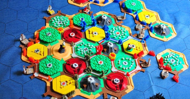 catan + cities & knight seafarers mioprint download free stl model printablescom 3d models toys games board boardgame strategy expansion hex 3d print model - Mito3D
