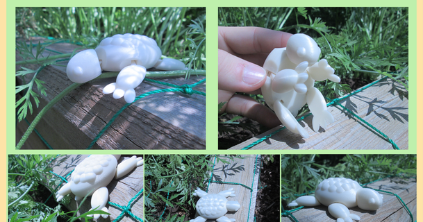 flexível tartaruga mrhanjak baixar livre stl modelo printablescom 3d modelos brinquedos jogos açao figuras estátuas 3d print model - Mito3D