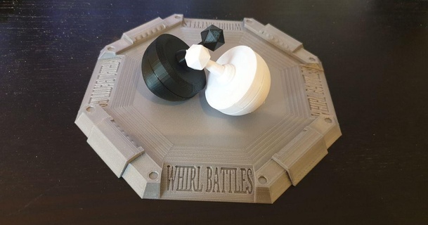 whirl battles nemo download free stl model printablescom 3d models toys & games board boardgame nosupport portable 3d print model - Mito3D