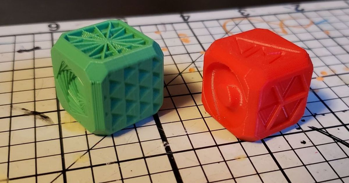 Hersteller Würfel Rückgewinnung download frei stl Modell Printablescom 3d Modelle Drucker Prüfung Farbfeld Makercoin pinterest 3D print model - Mito3D